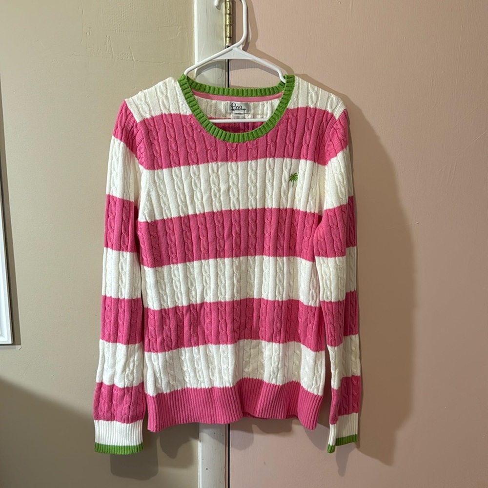 Lilly Pulitzer Stripped Sweater (Size Women’s XL)